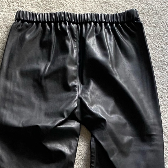 MICHAEL Michael Kors mid-rise faux leather leggings - Picture 2 of 4